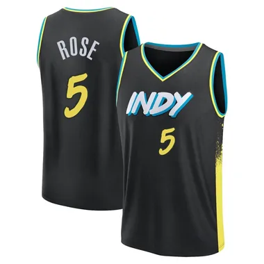 Fast Break Black Jalen Rose Youth Indiana Pacers Fanatics Branded 2023/24 City Edition Jersey