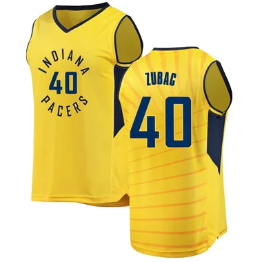 Fast Break Gold Ivica Zubac Men's Indiana Pacers Fanatics Branded Jersey - Statement Edition