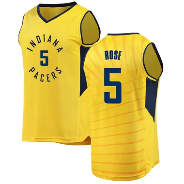 Fast Break Gold Jalen Rose Youth Indiana Pacers Fanatics Branded Jersey - Statement Edition