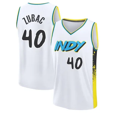 Fast Break White Ivica Zubac Men's Indiana Pacers 2024/25 City Edition Jersey