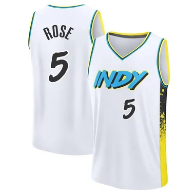 Fast Break White Jalen Rose Men's Indiana Pacers 2024/25 City Edition Jersey