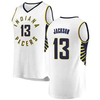 Fast Break White Mark Jackson Men's Indiana Pacers Fanatics Branded Jersey - Association Edition