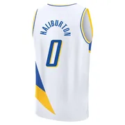 Fast Break White Tyrese Haliburton Men's Indiana Pacers 2025/26 City Edition Jersey