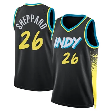 Swingman Black Ben Sheppard Men's Indiana Pacers Nike 2023/24 City Edition Jersey