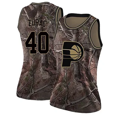 Swingman Camo Ivica Zubac Women's Indiana Pacers Nike Realtree Collection Jersey