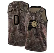 Swingman Camo Tyrese Haliburton Men's Indiana Pacers Nike Realtree Collection Jersey