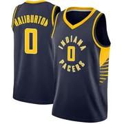 Swingman Navy Tyrese Haliburton Youth Indiana Pacers Nike Jersey - Icon Edition