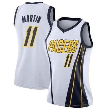 Swingman White Cody Martin Women's Indiana Pacers Nike 2018/19 Jersey - Earned Edition