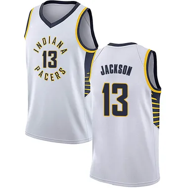 Swingman White Mark Jackson Youth Indiana Pacers Nike Jersey - Association Edition