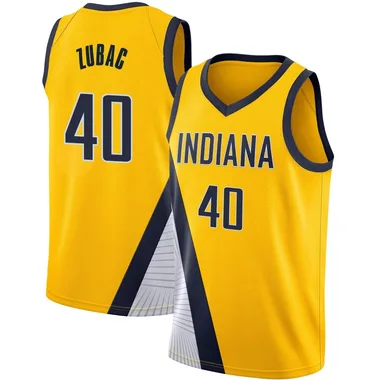 Swingman Yellow Ivica Zubac Youth Indiana Pacers Nike 2019/20 Jersey - Statement Edition